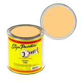 1 Shot Lettering Enamel Paint, Professional Pinstriping and Lettering Paint 8 OUNCE CAN- 1/2 PINT 118L/8Z (118L- Chamois)