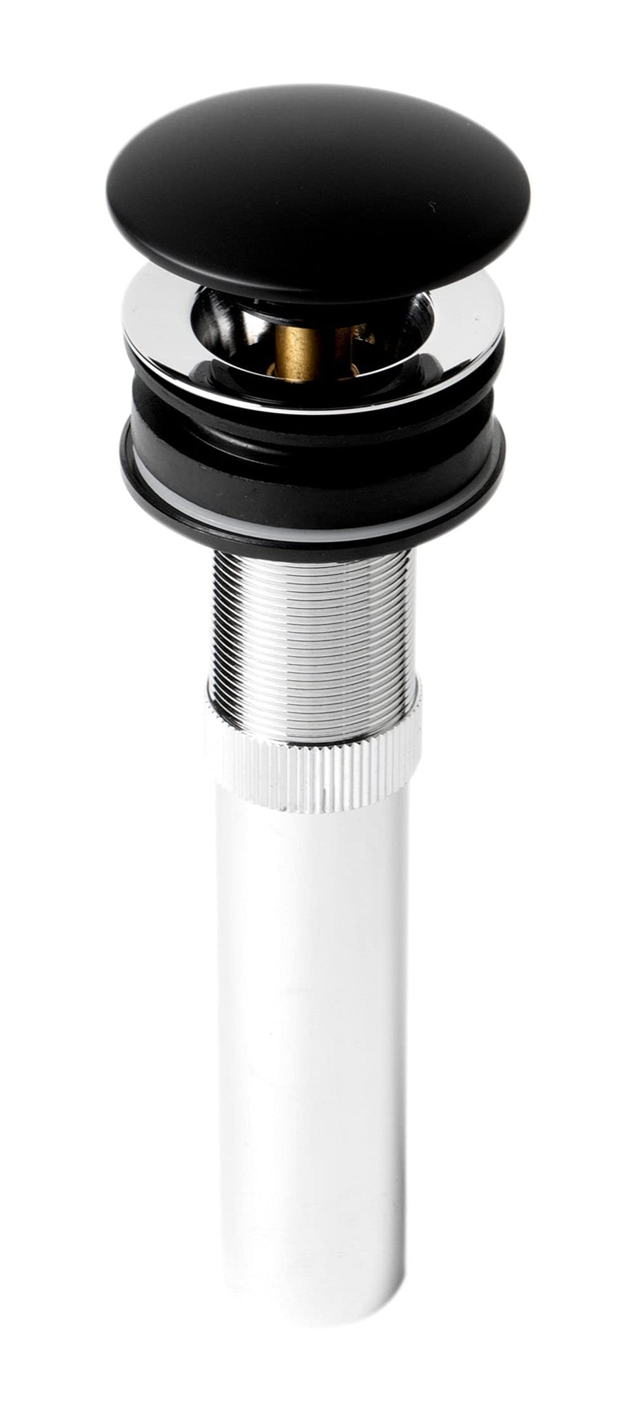 ALFI brand AB9055-BM Bathroom Sink Drain, 7.63L x 2.75W x 2.75H, Black Matte