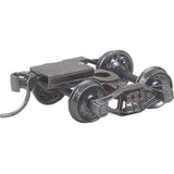 Kadee HO Scale Bettendorf T Truck/Coupler, 33 Ribbed (1pr)
