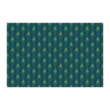 100yellow Pecock Feather Printed Wrapping Paper Bundle 6 Sheets of Enchanting Designs | Multicolor|12 x 18 Inches