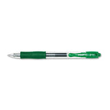 Pilot 31005 G2 Premium Gel Ink Pen, Refillable, Green Ink, .5mm, Dozen