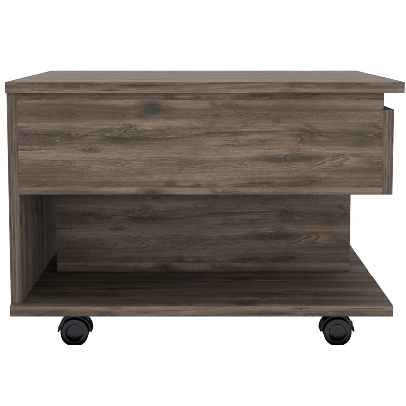 Luanda Lift Top Coffee Table -Living Room -Dark Brown