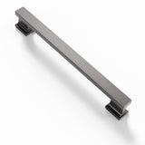 Asidrama 10 Pack 10 Inch(254mm) Brushed Black Nickel Kitchen Cabinet Handles, Cabinet Pulls Kitchen Cabinet Hardware for Cupboar
