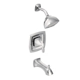 Moen T2693 Voss PosiTemp Pressure Balancing Tub and Shower Trim Kit, Valve Required, Chrome