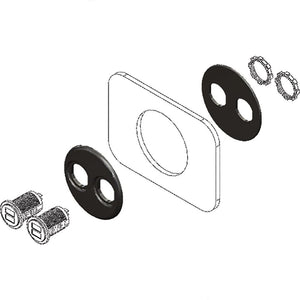Sea Dog 4 Gauge Power Socket Adapter Mounting Plate