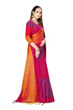 Dhruvi Trendz Cotton Silk Saree For Women (Dt-S2142_Pink)