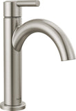 Delta Faucet Nicoli Single Hole Bathroom Faucet Brushed Nickel, Single Handle Bathroom Faucet, Drain Assembly, Stainless 15749LF