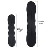 TOVOT 6PCS Magic Bun Maker 2 Sizes Bun maker for Hair Sponge Hair Donut Makers Hair Accessories (Black)