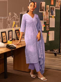 Libas Women'S Cotton Kurta Set (400227O_Lavender_Xl)