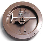 Round Damper Ring, Steel, Brown, 6In.