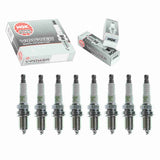 8 pc NGK V-Power Spark Plugs compatible with Toyota Sequoia 4.7L V8 2001-2004