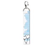 Isee 360 Heart Balloon Lanyard Bag Tag With Swivel Lobster For Gift Luggage Bags Backpack Travelers Students Worker L X H 5 X 0.