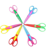 Eclet Creative Pattern Scissors for Kids 6 Pcs Decorative Craft Scissors Set for Paper Cutting, Scrapbooking, DIY Art & School