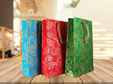 Brown Leaf (Set Of 24) Royal Premium Design Golden Print Party Favour Bag