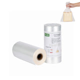 Food Storage Bags 8 x 12 1/2 Gallon Clear Plastic Bag Roll Food-grade Plastic Produce Bag roll for lunches, Freezer & Oven-Safe 