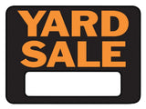 HyKo English Yard Sale Sign Plastic 9 in. H x 12 in. W