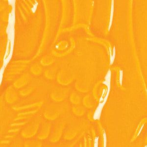 Amaco Lg-68 Lead Free Liquid Gloss Glaze, Vivid Orange, Pint