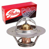 Gates Engine Coolant Thermostat compatible with Jeep TJ 2.5L 4.0L L4 L6 1997-2006