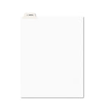 Avery 12393 AveryStyle Preprinted Legal Bottom Tab Dividers, Exhibit T, Letter (Pack of 25)