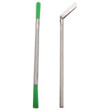 PRETYZOOM 2Pcs 9Inch Elevator Track Cleaner Brush and Metal Scraper Set