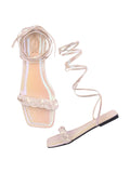Shoetopia Women'S Flat Sandal-7 Kids Uk (Girls-Riya-Golden)-Eu40,Gold,7,B0D4VR8RYK