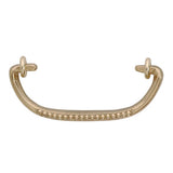 Kitchen Cabinet Door Pull Solid Brass Dimpled Bail Replacement Renovators Supply