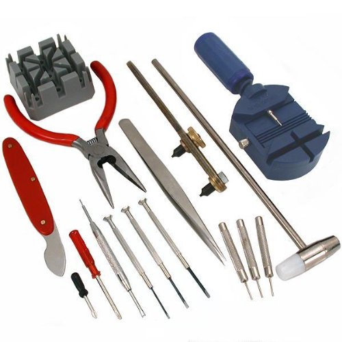 16 Pcs Watch Tool Kit