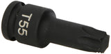 Grey Pneumatic (1155T) 3/8 Drive x T55 Internal Star Impact Driver Socket