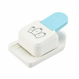 Enakshi Embossing Function 3In1 Label Punch Diy Crafts 3 In 1 Label Punch Easy To Use Bookmark Paper Puncher Precise Cutting F
