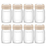 Maymom Wide Neck Breastmilk Collection n Storage Bottle 5.4 oz; Re-markable SureSeal Disc. Fits Spectra S2 Spectra S1 9 Plus.
