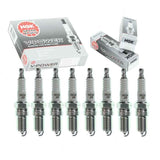 8 pc NGK V-Power Spark Plugs compatible with Ford F-150 4.6L 5.4L 5.8L V8 1993-2010