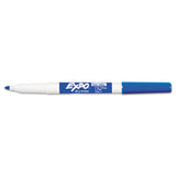 EXPO Dry Erase Marker, 12 Per Dozen, Blue, QuickDrying, For Whiteboards and Glass