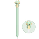 NIUTRENDZ Cute Cow Apple Pencil Case for Apple Pencil 2nd Generation Case Silicone Protective Cover Sleeve Skin Accessories (Gre