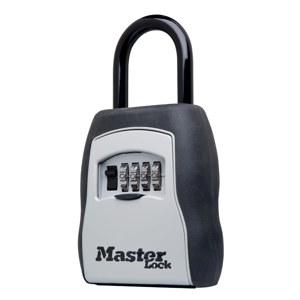 Lock Box, Padlock, 5 Keys