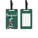 Nutcase Designer Luggage Travel Baggage Tags Set Of 2 With Name Card Inside Baby Duck