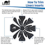 1 Pack Linerz Foam Plus Flexible Hard Shell Bump Cap Hat Inserts Ventilated Lightweight Universal Trim to Fit LINERZ18HS1PACK