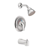 Moen Chateau Chrome Single Handle PosiTemp Pressure Balanced Shower Trim Kit, TL182NH