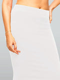 Lyra Lycra Saree Shapewear Petticoat For Womens Sarees White