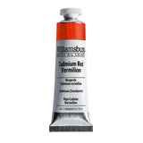 Williamsburg Artist Oil Colors by GOLDEN, Cadmium Red Vermilion, 37 ml tube, Professional Oil Paint, Opaque
