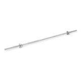 Amazon Basics Standard 60 Straight Barbell Bar, 1 Diameter, Chrome