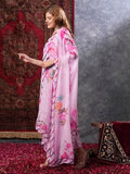 Gosriki Women'S Rayon Blend Straight Printed Kurta With Pant & Dupatta (Tannu Pink-Vks01-Gs_L_Pink_Large),Pink,,B0D9YSSBTX