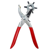 Uroshi Punch Hole Pliers Heavy Duty Revolving Leather Hole Punch For Belts Bags Watch Straps Dog Collars Fabric Craft Diy Hand T