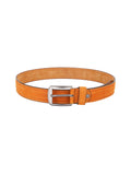Rai Sahab Mens Tan Leather Belt | Leather Belt For Men | Formal Mens Leather Belt(Size36)