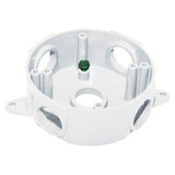 Sigma Engineered Solutions, White Sigma Electric 14385475WH 3/4Inch 5 Hole Round Box