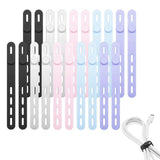 Verilux 20Pcs Adjustable Cable Organisers, 5.12 Inches Wire Organiser
