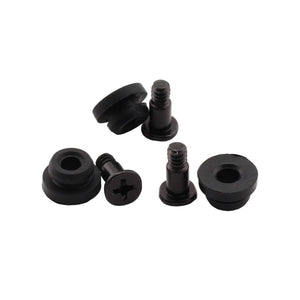 ZRM&E 8pcs 10mm Hard Disk Drive Screws and Shock Absorption Rubber Washer Kit PC Hard Disk Drive Mounting Accessories for 2.5 in