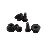 ZRM&E 8pcs 10mm Hard Disk Drive Screws and Shock Absorption Rubber Washer Kit PC Hard Disk Drive Mounting Accessories for 2.5 in