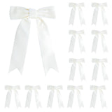 Meseey 12 Pcs Velvet Bows with Twist Tie 3.5 Inch Pre-Tied Vintage Christmas Velvet Ribbon Bows for Treat Bags Gift Wrapping Bas