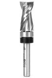 YONICO Flush Trim Router Bits Pattern Bit UltraPerformance 1Inch Height X 1/2Inch Diameter Top/Shank Bearing Upcut 1/4Inch S