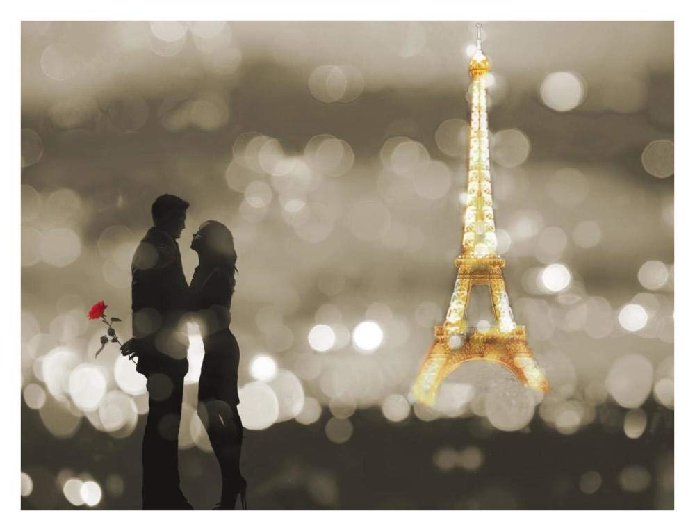 A Date In Paris (Bw)-Paper Art-34,,X26,,